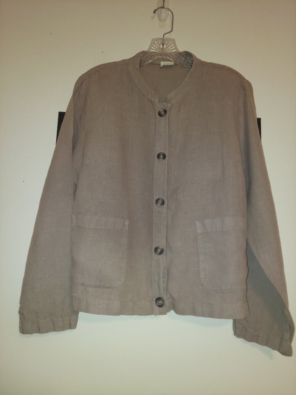 Linen casual style jacket